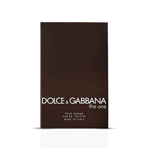 Dolce & Gabbana The One for Men Eau de Toilette Spray 100ml (3.4 oz) | Luxury in Every Note — Fresh, Spicy & Richly Masculine - Intense Oud