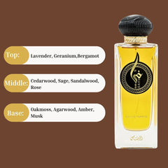Dayy EDP Spray 100ML (3.38 OZ) by Rasasi | Long Lasting, Aromatic, Woody, Floral, Luxurious Unisex Scent. - Intense Oud
