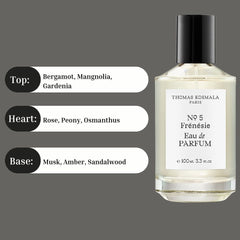 No. 5 Frenesie Eau De Parfum Spray 100ML (3.3 OZ) By Thomas Kosmala Paris | A Delicate Floral Scent With A Warm, Woody Finish. - Intense Oud