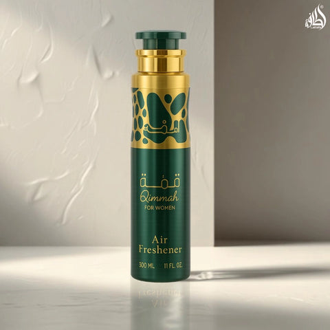 Qimmah Air Freshener - 300ML by Lattafa | Fragrance That Lifts The Room - Intense Oud