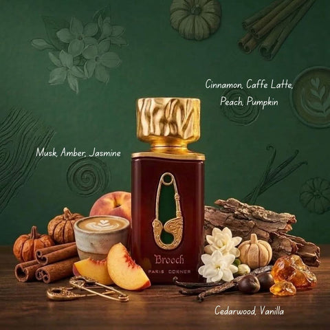Brooch Eau de Parfum Spray 100ml (3.4 oz) by Paris Corner