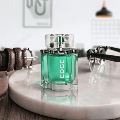 Edge (Couple Set) Men & Women - 100 ML (3.4 oz) by Swiss Arabian - Intense oud