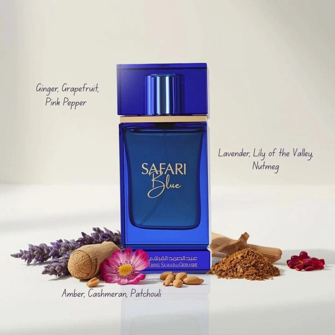 Safari Blue Extrait de Parfum Spray 75ml (2.5 oz) by Abdul Samad Al Qu