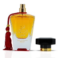 Red Oud Shams Al Emarat Khususi Eau De Parfum Spray 100ML (3.4 OZ) by Ard Al Zaafaran | A Lively Citrus Fragrance with Warm Vanilla & a Hint of Oud. - Intense Oud