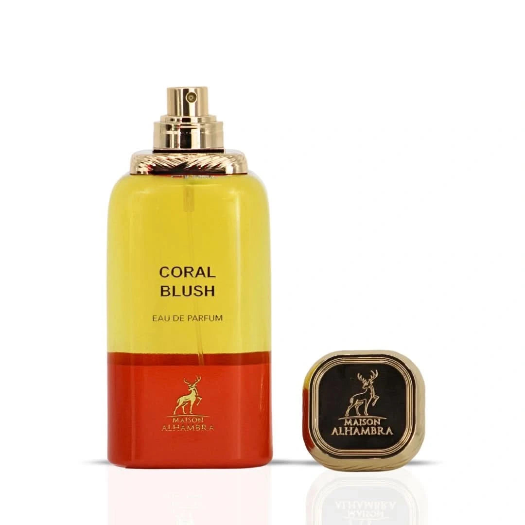 Coral Blush Eau de Parfum Spray 80ml (2.7 oz) by Maison Alhambra Coral Blush Eau de Parfum Spray 80ml (2.7 oz) by Maison Alhambra