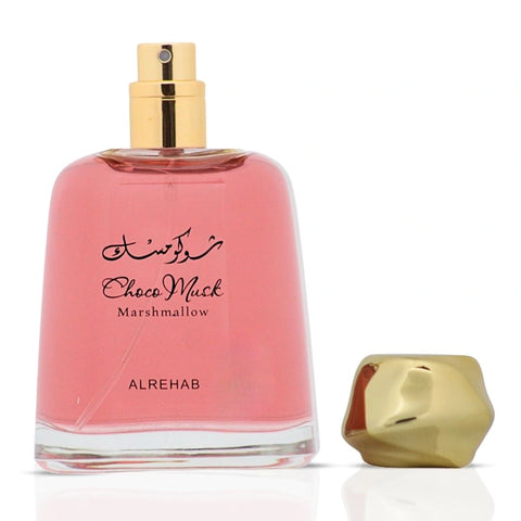 Choco Musk Marshmallow Eau de Parfum Spray 100ml (3.4 oz) by Al Rehab - Intense Oud