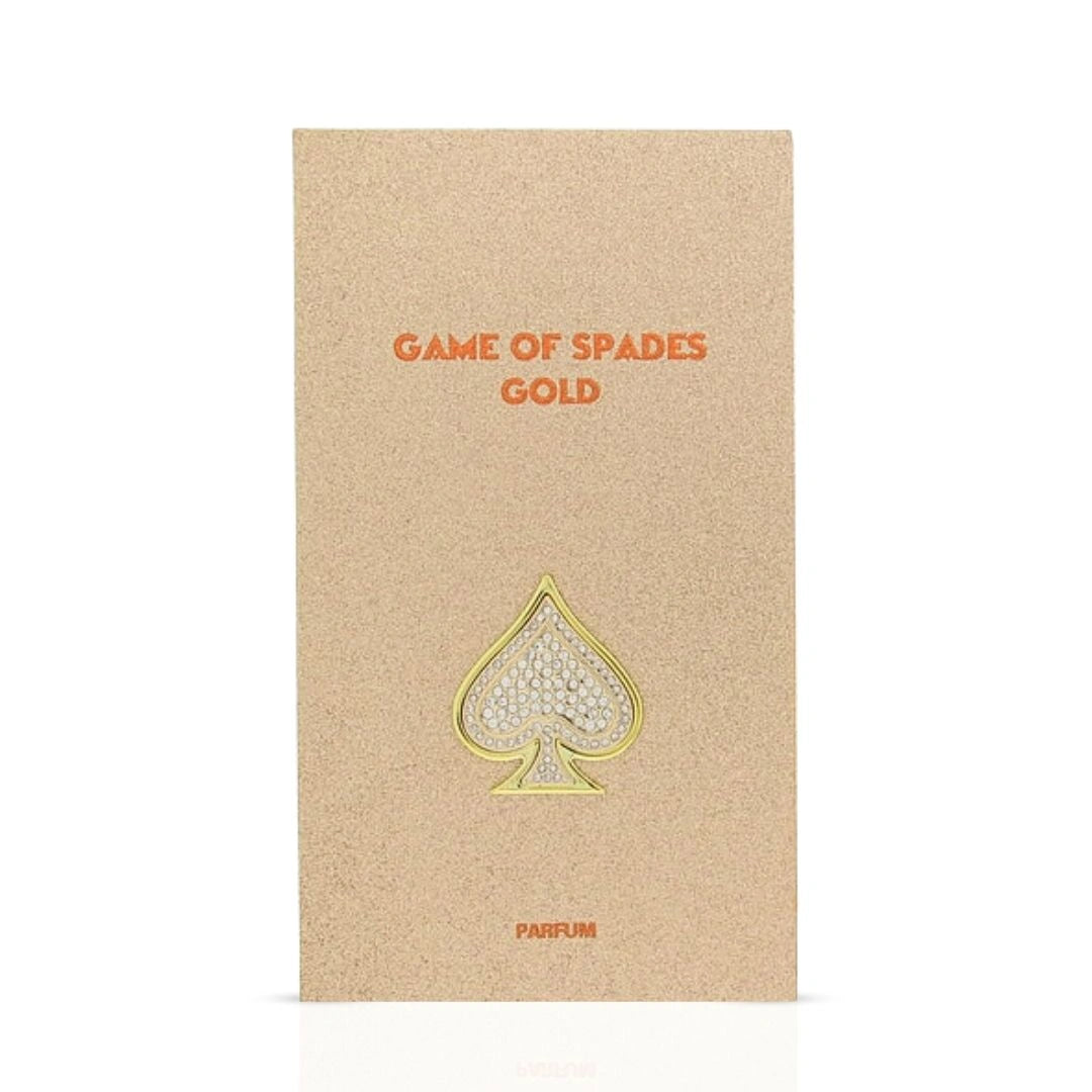 Game Of Spades Gold Parfum Spray 100ml (3.4 fl oz) by Jo Milano Paris - Intense Oud