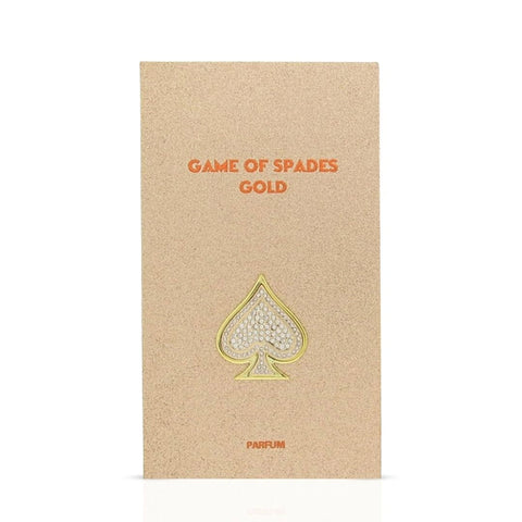Game Of Spades Gold Parfum Spray 100ml (3.4 fl oz) by Jo Milano Paris - Intense Oud