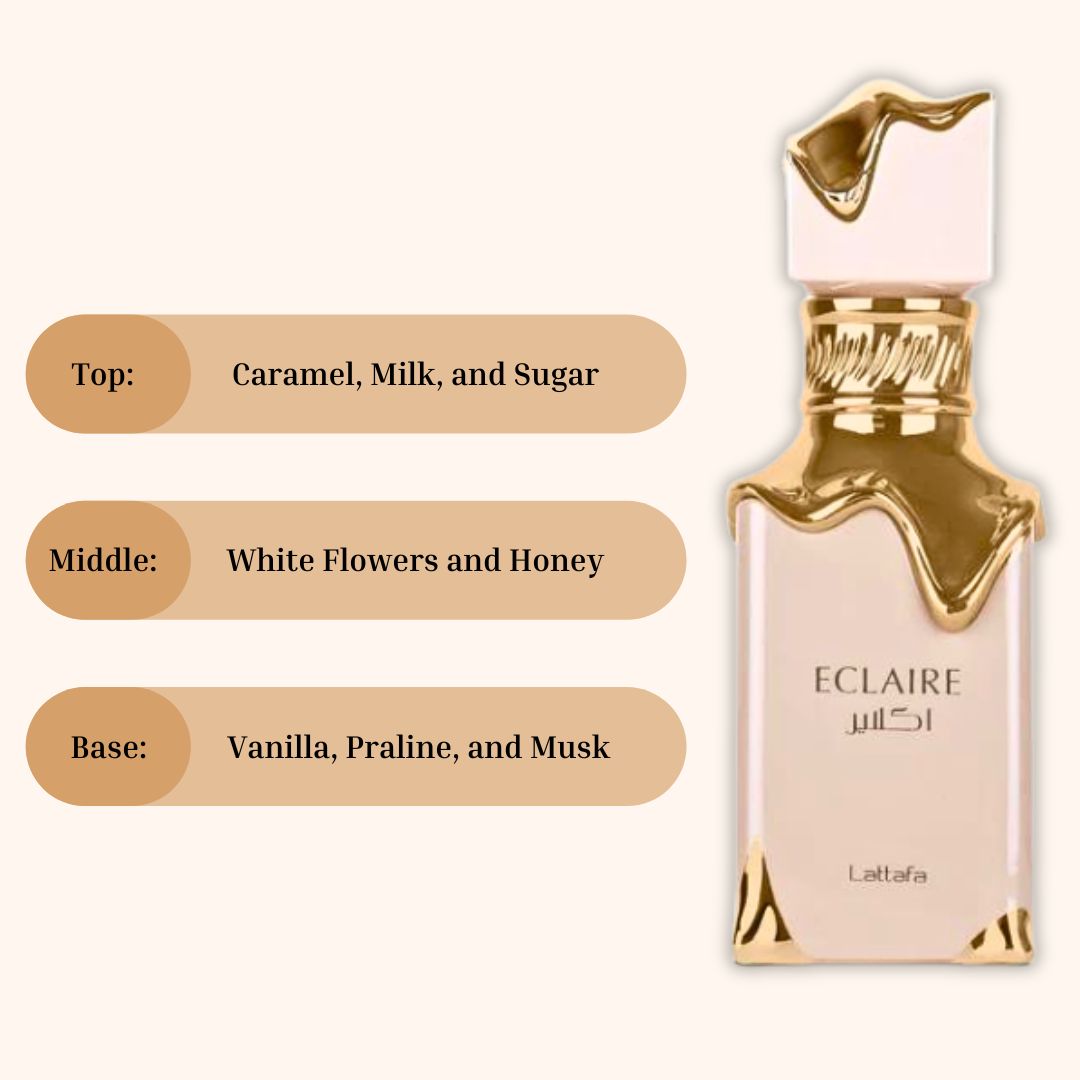 Eclaire EDP Spray 100ML (3.4 OZ) By Lattafa | Long Lasting & Enchanting Fragrance For Women. - Intense Oud
