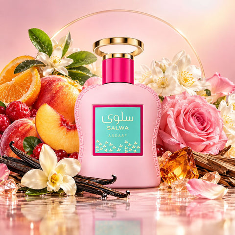 Salwa Eau de Parfum Spray 100ml (3.4 oz) by Asdaaf