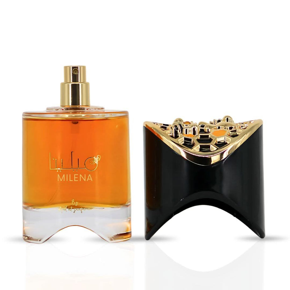 Milena Eau de Parfum Spray by Ard Al Zaafaran, 100ml bottle with elegant packaging and floral fragrance notes.