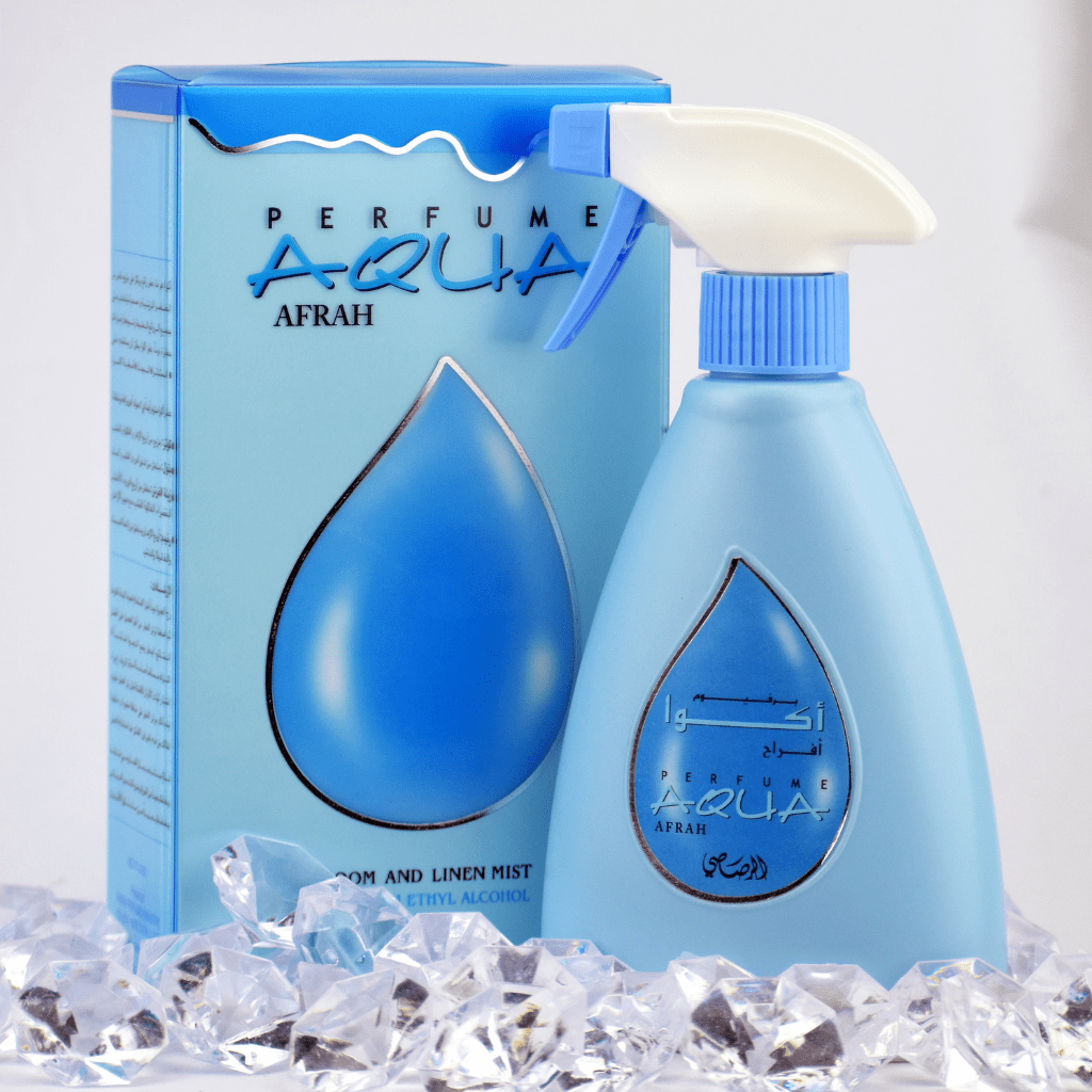 Aqua Afrah Air Freshener-375ml by Rasasi - Intense oud