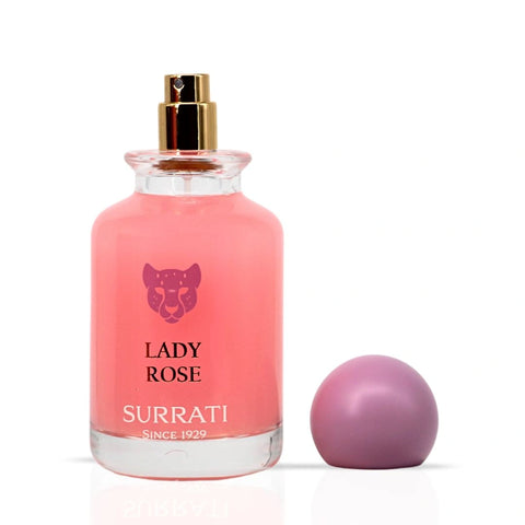 Lady Rose Eau de Parfum Spray 100ml (3.4 oz) by Surrati | Floral, Fruity, Sweet & Full of Charm - Intense Oud