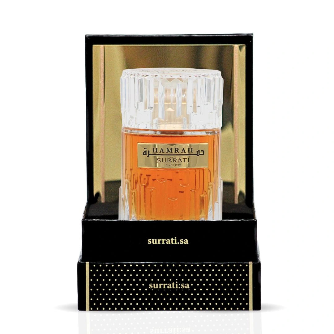 Hamrah Eau de Parfum Spray 100ml (3.4 Oz) by Surrati | Heritage In Every Spray - Intense Oud