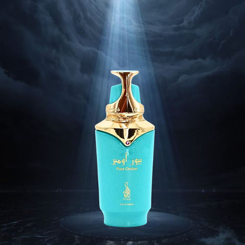 Pure Ombré & Kashmir EDP Sprays 100ML (3.4 OZ) By RISALA | Long Lasting, Captivating & Aromatic Fragrances. (BUNDLE) - Intense Oud