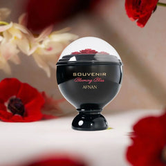 Souvenir Blooming Bliss & Souvenir Desert Rose Eau De Parfum Sprays 100ML (3.4 OZ) by Afnan | An Exotic Bundle of Creamy Vanilla, Coconut & Peach With Floral Elegance for a Luxurious Duo. - Intense Oud