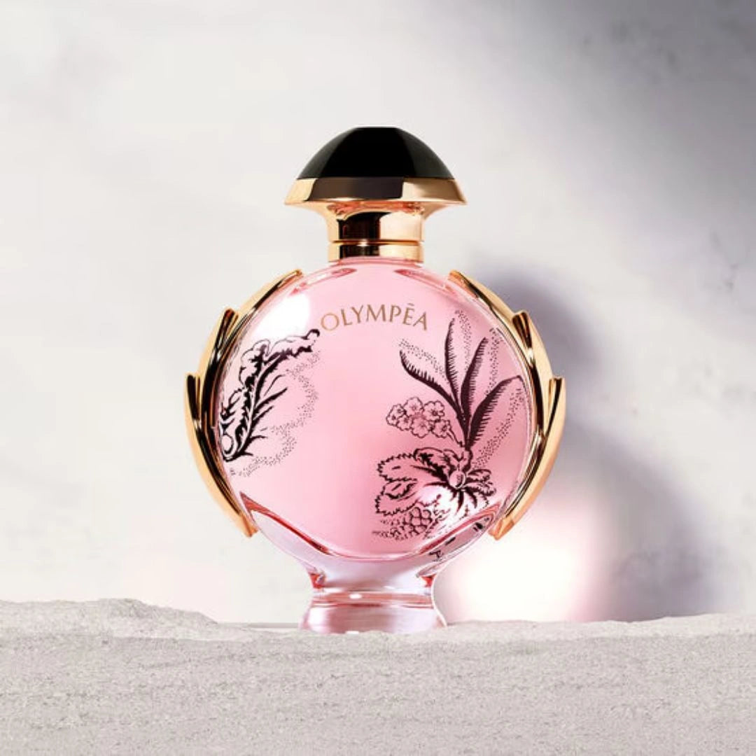 Paco Rabanne Olympea Blossom Eau De Parfum Florale Spray 50ml (1.7 oz) | A Floral That Dares to Be Salty-Sweet - Intense Oud