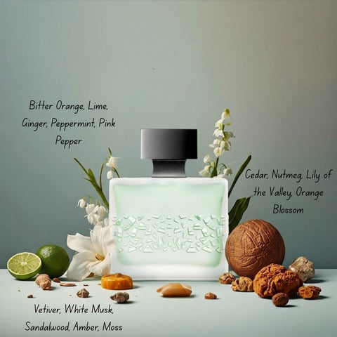 M. Micallef GNTonic Eau De Parfum Spray 100ml bottle with elegant design and clear fragrance label on the packaging.
