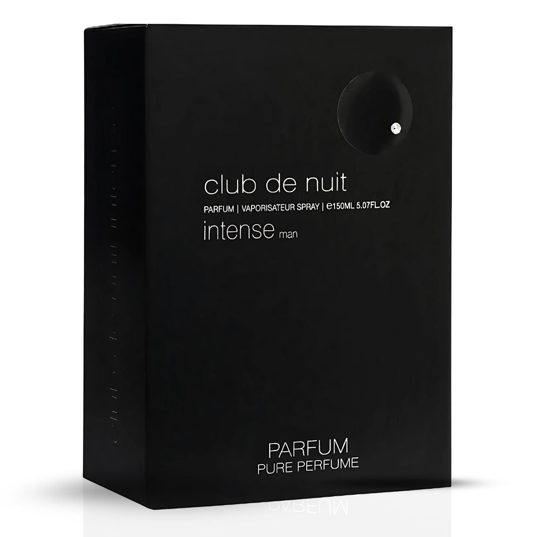 Club De Nuit Intense Man Pure Parfum Spray 150ML (5.07 OZ) By Armaf | A Tantalizing Burst of Citrus, Ripe Fruits & Birch With A Sensual Foundation Of Musk & Vanilla For A Lasting Trail. - Intense Oud