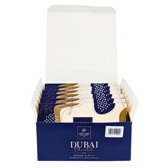 Dubai Kunafa Chocolate Bar 200GMS By Feras Sweets | Rich Chocolate, Creamy Pistachio, Crispy Kunafa, The Viral Dubai Chocolate (BOX OF 6) - Intense Oud
