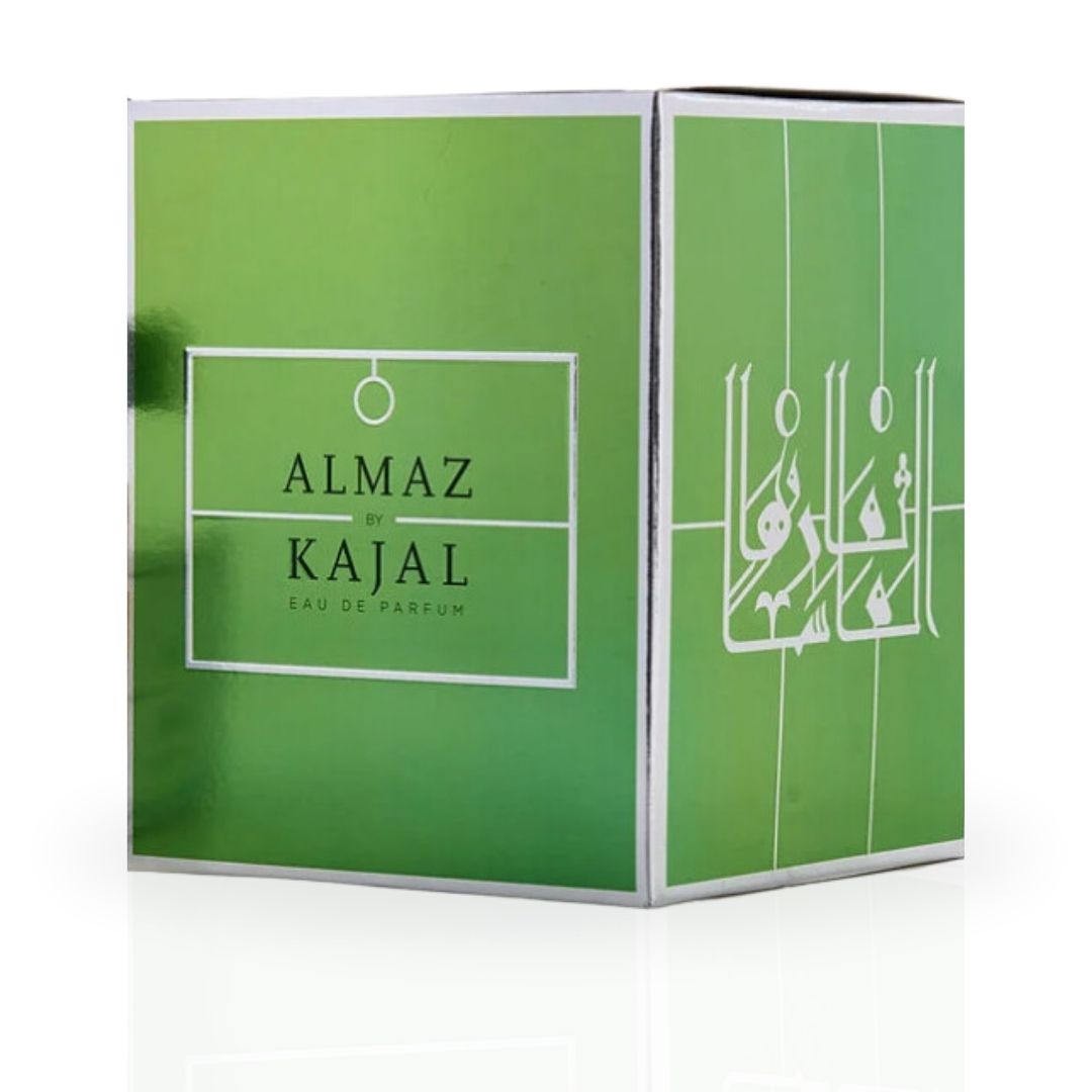 Almaz Eau De Parfum Spray 100ML (3.4 OZ) By Kajal | A Sweet, Fruity-Floral Scent With A Warm, Gourmand Finish. - Intense Oud
