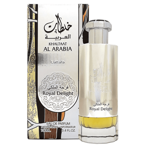 Khaltaat Al Arabia Royal Delight EDP - 100 ML(3.4 oz) by Lattafa - Intense oud