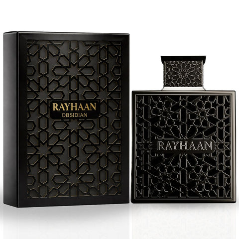 Rayhaan Pharaoh & Obsidian Eau de Parfum Sprays 100ml (3.4 oz) by Rayhaan (Bundle)