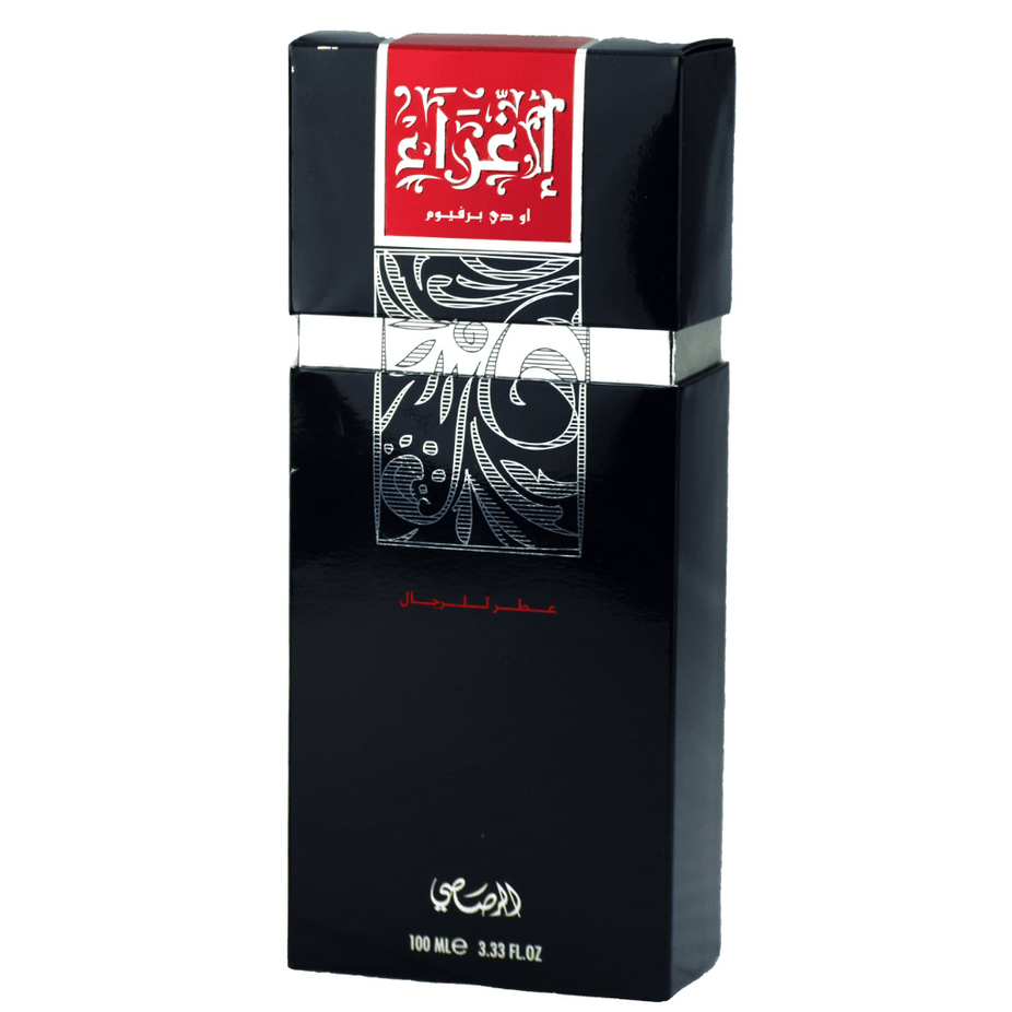 Rasasi Egra for Men Eau de Parfum spray, 100ml, with sleek bottle and modern design.