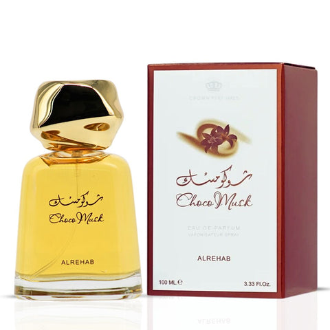 Eshal Musk By Paris Corner & Choco Musk by Al Rehab Eau de Parfum Sprays 100ml (3.4 oz) (Bundle)
