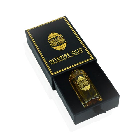 Rashid Al Layl Perfume Oil 12ML (0.40 OZ) With Black Gift Box By Intense Oud | A Romantic Blend Of Rose & Jasmine, Deepened By Vetiver & Patchouli. - Intense Oud