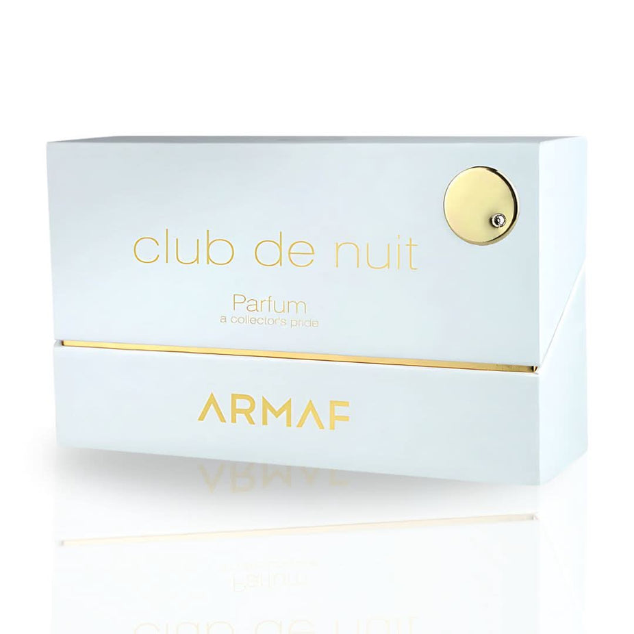 Armaf 3-piece Club De Nuit Women Collector's Pride EDP perfume gift set with four 30ml miniature sprays on a white background.