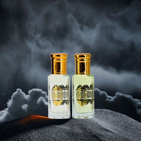 Black Extasy Men & Twinking Sun For Women Perfume Oils 12ML (0.40 OZ) with Black Gift Box by Intense Oud. (BUNDLE) - Intense Oud
