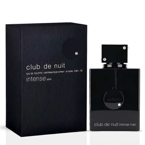 Club de Nuit Overdose Eau de Parfum & Intense Man Eau de Toilette Sprays 105ml (3.6 oz) by Armaf (Bundle)