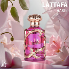 Habik for Women Eau de Parfum Spray 100ml (3.4 oz) by Lattafa | Unapologetically Feminine, Effortlessly Chic