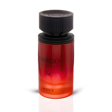 Nardo Red Eau De Parfum Spray 100 ML (3.4 OZ) by RAVE | A Versatile Blend of Aromatic Freshness, Floral Elegance & Woody Warmth. - Intense Oud