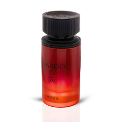 Nardo Red Eau De Parfum Spray 100 ML (3.4 OZ) by RAVE | A Versatile Blend of Aromatic Freshness, Floral Elegance & Woody Warmth.