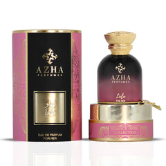 Lulu For Her Eau De Parfum Spray 100ML (3.4 OZ) by Azha | A Radiant Floral Bouquet, Wrapped in Soft Musk & Vanilla's Gentle Touch. - Intense Oud