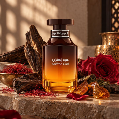 Saffron Oud Eau de Parfum Spray 100ml (3.4 oz) by Arabian Oud
