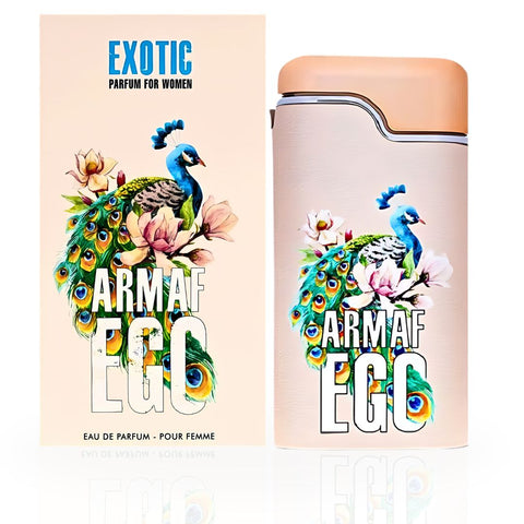 Ego Exotic Parfum For Women EDP Spray 100ML (3.4 OZ) By Armaf | Long Lasting, Luxurious, Signature Feminine Scent. - Intense Oud