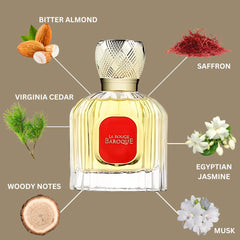 La Rouge Baroque EDP Spray 100ML (3.4 OZ) by Maison Alhambra - Intense Oud