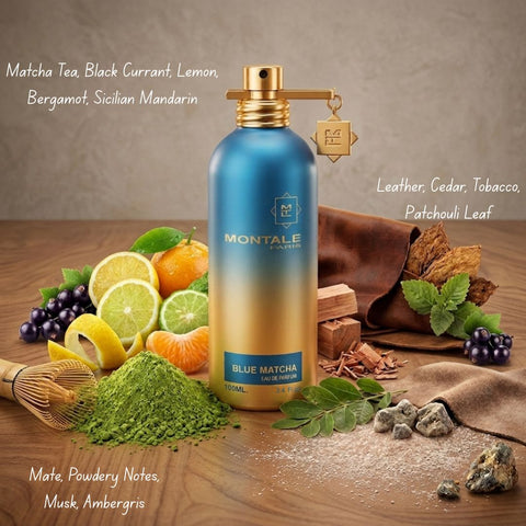 Blue Matcha Eau de Parfum Spray 100ml (3.4 oz) by Montale