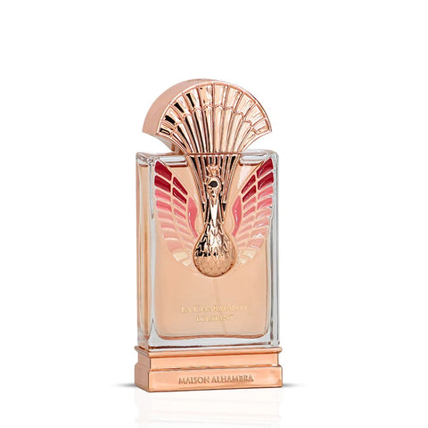 La Charmante Éclatant Eau de Parfum Spray 100ml (3.4 oz) by Maison Alhambra | Sweet Fruits, Soft Petals, Musky Glow - Intense Oud