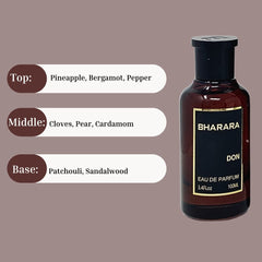 Bharara Don Pour Homme EDP Spray 100ML (3.4 OZ) by BHARARA | Long Lasting, Bold, Woody, Masculine Scent. - Intense Oud