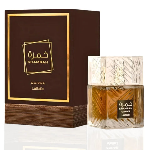 Affogato al Caffè by Paris Corner & Khamrah Qahwa by Lattafa Eau de Parfum Sprays 100ml (3.4 oz) (Bundle)