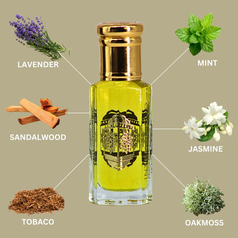 Crys Water Men Perfume Oil 12ml(0.40 oz) with Black Gift Box By INTENSE OUD - Intense Oud