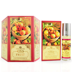 Fruit Perfume Oil CPO 6ML (0.2 OZ) By Al Rehab | A Burst Of Tropical Fruits With A Creamy, Sweet Twist. (BOX OF 6) - Intense Oud