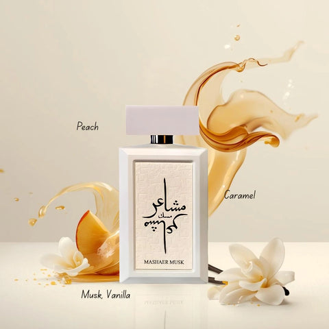 Mashaer Musk Eau de Parfum Spray 100ml (3.4 oz) by Oud Elite - Intense Oud
