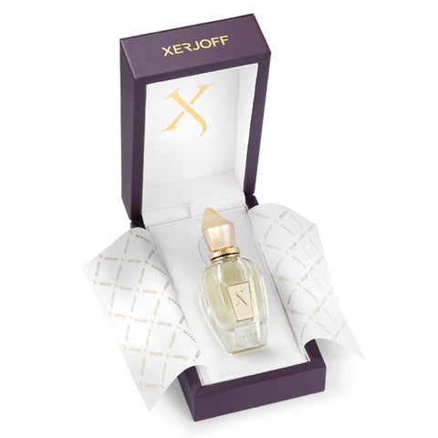 Xerjoff Via Cavour I Parfum Spray 50ml bottle with elegant packaging and clear fragrance branding.