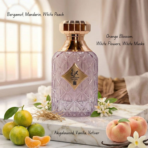 AUCTION Junoon Romance Eau De Parfum Spray 100ml (3.4 oz) by Aura by Aura (Velvet Pouch)