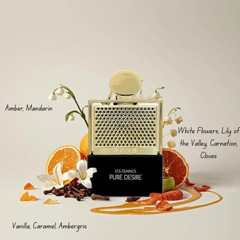 Pure Desire Gold Eau de Parfum Spray 100ml (3.4 oz) by Rave